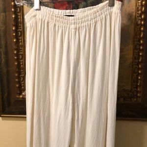 Dairi Fashion Made in Morocco Bohemian Off-white Split hem super soft pants